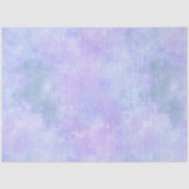 Papier Mousseline Galaxie Bleue Lumière Design 1 (Recto)