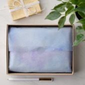Papier Mousseline Galaxie Bleue Lumière Design 6 (Cadeau)