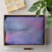 Papier Mousseline Galaxie ultra-violette (Cadeau)