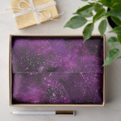 Papier Mousseline Galaxie violette série Design 6 (Cadeau)