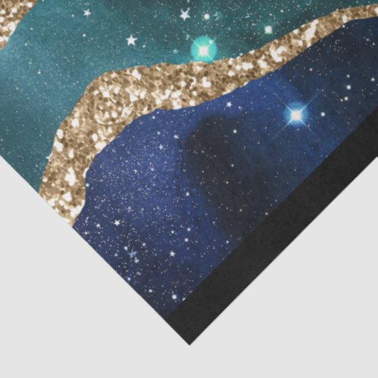 Papier Mousseline Galaxy Agate Series Design (Détail)