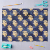 Papier Mousseline Galaxy Moon Series Design 10 (Artisanat)