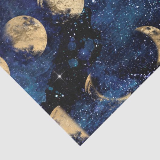 Papier Mousseline Galaxy Moon Series Design 11 (Détail)