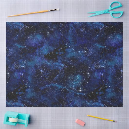Papier Mousseline Galaxy Moon Series Design 5 (Artisanat)