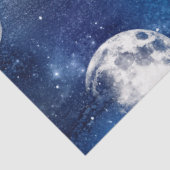 Papier Mousseline Galaxy Moon Series Design 8 (Détail)