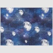Papier Mousseline Galaxy Moon Series Design 8 (Recto)