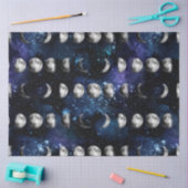Papier Mousseline Galaxy Moon Series Design 9 (Artisanat)
