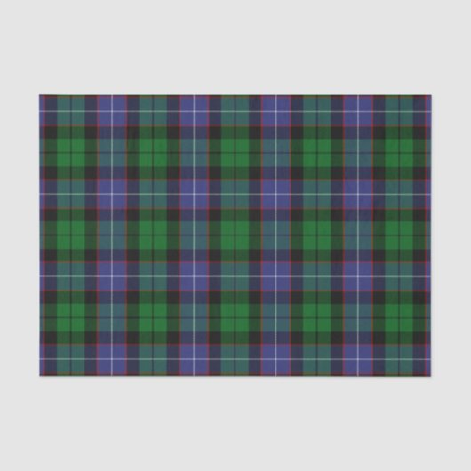 Papier Mousseline Galbraith Tartan (Recto)