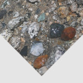 Papier Mousseline Galets de granit dans le lac Tenaya à Yosemite (Détail)