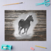 Papier Mousseline Galloping de Wild Horse (Artisanat)