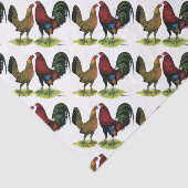 Papier Mousseline Gamefowl Pair (Détail)