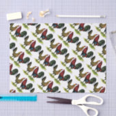 Papier Mousseline Gamefowl Pair (Artisanat)