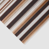 Papier Mousseline Gamme de textiles Brown blanc de luxe tendance (Détail)