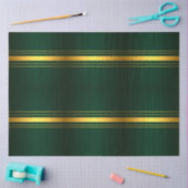 Papier Mousseline Gamme de textiles de luxe tendance Green Gold (Artisanat)