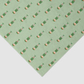 Papier Mousseline Garçon Elf illusima Lumière de Noël Vert (Détail)