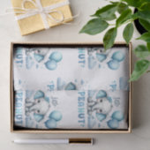 Papier Mousseline Garçon Petit Cacahuète  (Cadeau)