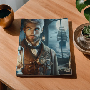Papier Mousseline Garde de phare decoupage Steampunk Victorien