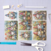 Papier Mousseline Garden Gnomes (Artisanat)