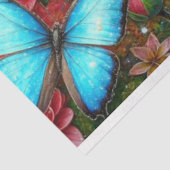 Papier Mousseline Garden Kitty Whimsy Decoupage  (Détail)