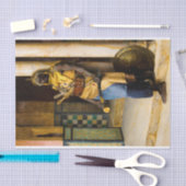 Papier Mousseline Garder le palais par Ludwig Deutsch (Artisanat)