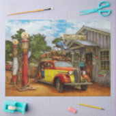 Papier Mousseline Gare-essence - Livraison fraîche à Pie Town 1940 (Artisanat)