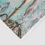 Papier Mousseline Gargouille Gothique Whimsical Fairy Decoupage (Détail)