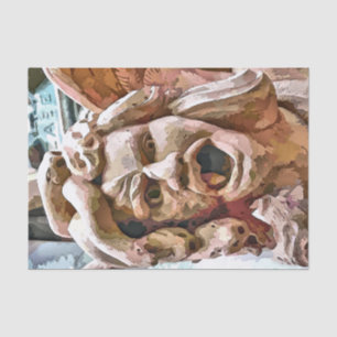 PAPIER MOUSSELINE GARGOYLE