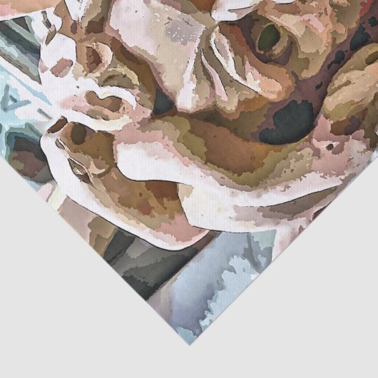 PAPIER MOUSSELINE GARGOYLE (Détail)