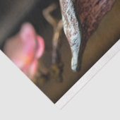 Papier Mousseline Gargoyle gothique Whimsical avec Blossoms Découpag (Détail)