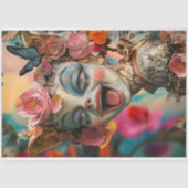 Papier Mousseline Gargoyle gothique Whimsical Papillons à couronne f (Recto)