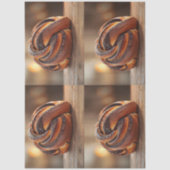 Papier Mousseline Gâteau Babka Europe de l'Est Nourriture Délicieuse (Recto)