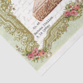 Papier Mousseline Gâteaux à la Crème French Cream Cake Découpage (Détail)