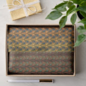Papier Mousseline Gatsby Grandes plumes design art déco (Cadeau)