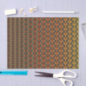 Papier Mousseline Gatsby Grandes plumes design art déco (Artisanat)