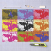 PAPIER MOUSSELINE GEESE (Artisanat)