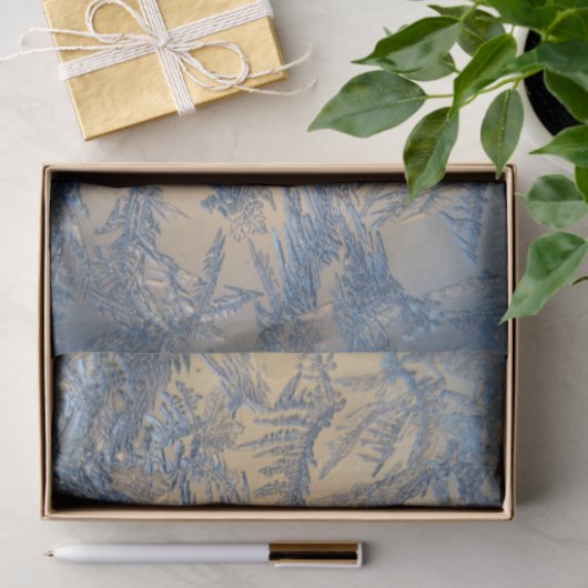 Papier Mousseline Gel d'hiver (Cadeau)