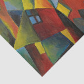 Papier Mousseline Gelbroter Mond Uber Sturzenden par Arnold Topp (Détail)