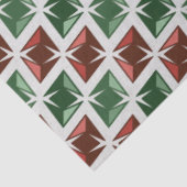 Papier Mousseline Gems Red Green Diamants (Détail)