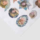 Papier Mousseline Genuine (pas AI) Anges victoriens et Cherubs (Détail)