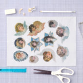 Papier Mousseline Genuine (pas AI) Anges victoriens et Cherubs (Artisanat)