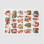 Papier Mousseline Genuine (pas AI) Vintage Victorian Christmas Père<br><div class="desc">Ce papier de découpage est disponible en deux poids différents et plusieurs tailles que vous pouvez choisir avec les menus déroulants.</div>