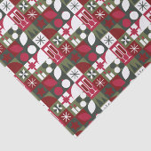 Papier Mousseline Geometric Christmas (Détail)