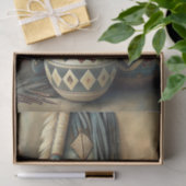 Papier Mousseline Geometric Tribal Pots & Arrows Decoupage (Cadeau)