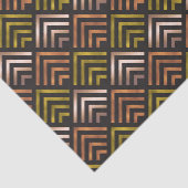 Papier Mousseline Géométrie Art déco (Détail)