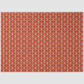 Papier Mousseline Géométrie Boho Moderne (Recto)