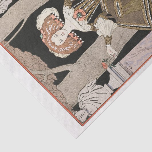 Papier Mousseline George Barbier, Art déco (Détail)