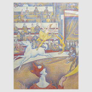 Papier Mousseline Georges Seurat - Le Cirque