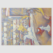Papier Mousseline Georges Seurat - Le Cirque (Recto)