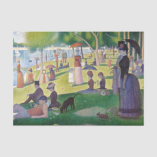 Papier Mousseline Georges Seurat - Un dimanche à La Grande Jatte