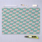 Papier Mousseline Gerbera Daisy motif floral (Artisanat)